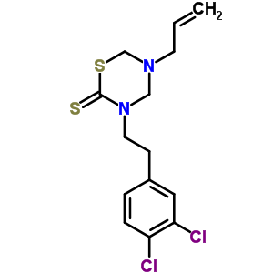 3-[2-(3,4-ȱ)һ]Ě-5-(2-ϩ-1-)-2H-1,3,5--2-ͪY(ji)(gu)ʽ_26324-20-9Y(ji)(gu)ʽ