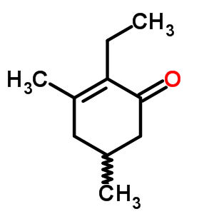 2-һ-3,5-׻-2-h(hun)ϩ-1-ͪY(ji)(gu)ʽ_93445-22-8Y(ji)(gu)ʽ
