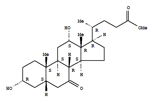 (3ALPHA,5BETA,12ALPHA)-3,12-u-7-ͪđ-24-Y(ji)(gu)ʽ_10538-65-5Y(ji)(gu)ʽ