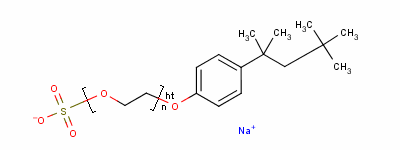2-[4-(2,4,4-׻-2-)]һc}Y(ji)(gu)ʽ_12627-38-2Y(ji)(gu)ʽ