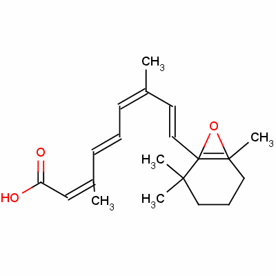 (2E,4E,6E,8E)-3,7-׻-9-(2,2,6-׻-7-sph(hun)[4.1.0]-1-)-2,4,6,8-ϩY(ji)(gu)ʽ_13100-69-1Y(ji)(gu)ʽ