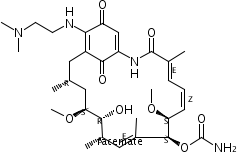 (4E,6Z,8S,9S,10E,12S,13R,14S,16R)-19-{[2-(׻)һ]}-13-u-8,14--4,10,12,16-ļ׻-3,20,22--2-sph(hun)[16.3.1]ʮ-1(21),4,6,10,18-ϩ-9--N,N-׻װ(1:1)Y(ji)(gu)ʽ_150270-08-9Y(ji)(gu)ʽ