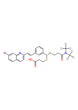 3-{[(R)-[(3-{[(<sup>2</sup>H<sub>3</sub>)׻]}-3-)]{3-[(E)-2-(7--2-)ϩ]}׻]}Y(ji)(gu)ʽ_153698-86-3Y(ji)(gu)ʽ