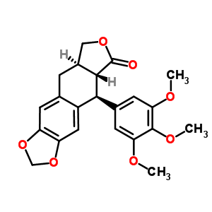 (5S,5aR,8aR)-5,8,8a,9-Ě-5-(3,4,5-)-߻૲[3,4:6,7][2,3-d]-1,3--6(5aH)-ͪY(ji)(gu)ʽ_17301-90-5Y(ji)(gu)ʽ