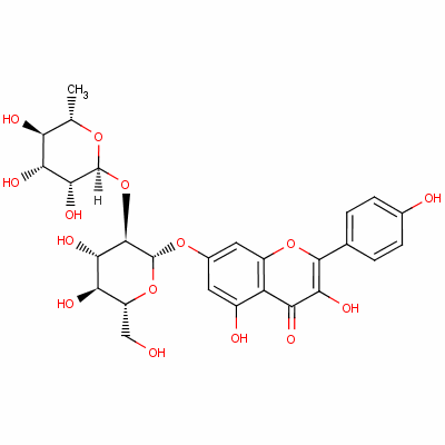 7-[[2-O-(6-Ó-alpha-L-¶ǻ)-beta-D-ǻ]]-3,5-u-2-(4-u)-4H--4-ͪY(ji)(gu)ʽ_17353-03-6Y(ji)(gu)ʽ