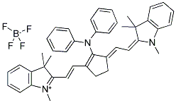 2-((E)-2-(2-()-3-[(E)-2-(1,3,3-׻-1,3--2H--2-)ҁ]-1-h(hun)ϩ-1-)ϩ)-1,3,3-׻-3H-ķ}Y(ji)(gu)ʽ_177167-98-5Y(ji)(gu)ʽ