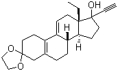 17-Ȳ-17-u-18-׻-5(10),9(11)-ϩ-3-ͪ-3-ҶsͪY(ji)(gu)ʽ_23637-79-8Y(ji)(gu)ʽ