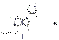 N--N-һ-2,5-׻-7-(2,4,6-׻)-7H-[2,3-D]-4-}}Y(ji)(gu)ʽ_257639-98-8Y(ji)(gu)ʽ