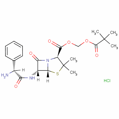[2S-[2alpha,5alpha,6beta(S*)]]-6-(2--2-)-3,3-׻-7--4-s-1-sph(hun)[3.2.0]-2-()׻}}Y(ji)(gu)ʽ_26309-95-5Y(ji)(gu)ʽ