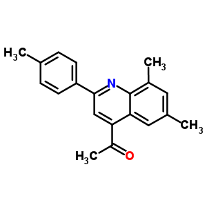 1-[6,8-׻-2-(4-׻)-4-]-ͪY(ji)(gu)ʽ_31009-12-8Y(ji)(gu)ʽ