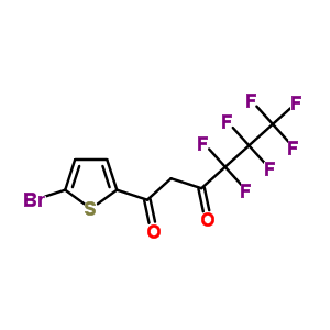 1-(5--2-)-4,4,5,5,6,6,6-߷-1,3-ͪY(ji)(gu)ʽ_326-07-8Y(ji)(gu)ʽ