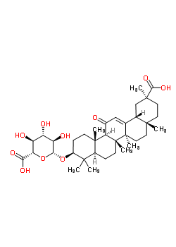 (2S,3S,4S,5R,6R)-6-[[(3S,4aR,6aR,6bS,8aS,11S,12aR,14aR,14bS)-11-Ȼ-4,4,6a,6b,8a,11,14b-߼׻-14--2,3,4a,5,6,7,8,9,10,12,12a,14a-ʮ-1H-k-3-]]-3,4,5-uĚ-2-Y(ji)(gu)ʽ_34096-83-8Y(ji)(gu)ʽ