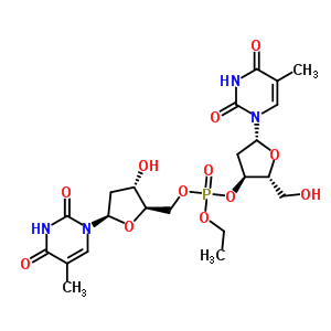 һ[(2R,3S,5R)-3-u-5-(5-׻-2,4--1-)Ě߻-2-]׻[(2R,3S,5R)-2-(u׻)-5-(5-׻-2,4--1-)Ě߻-3-]Y(ji)(gu)ʽ_35002-96-1Y(ji)(gu)ʽ