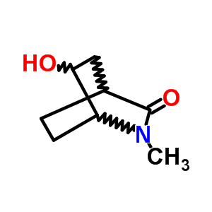 6-u-7-׻-7-sph(hun)[2.2.2]-8-ͪY(ji)(gu)ʽ_38025-74-0Y(ji)(gu)ʽ