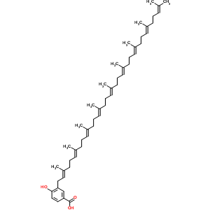 4-u-3-[(2E,6E,10E,14E,18E,22E,26E,30E)-3,7,11,15,19,23,27,31,35-ż׻ʮ̼-2,6,10,14,18,22,26,30,34-ϩ]Y(ji)(gu)ʽ_38332-13-7Y(ji)(gu)ʽ