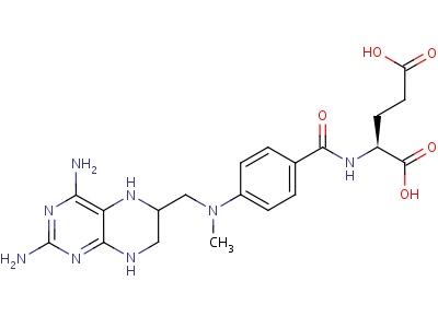 (9CI)-N-[4-[[(2,4--1,5,6,7-Ě-6-yl)׻]׻]]-L-ȰY(ji)(gu)ʽ,4299-28-9Y(ji)(gu)ʽ