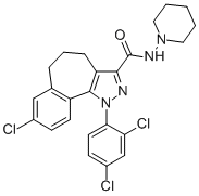8--1-(2,4-ȱ)-N-(1-ऻ)-1,4,5,6-Ě䱽[6,7]h(hun)[1,2-c]-3-Y(ji)(gu)ʽ_494844-07-4Y(ji)(gu)ʽ