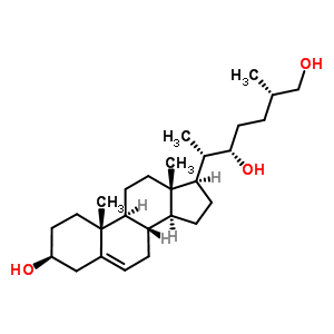 (22S,25S)-đ-5-ϩ-3beta,22,26-Y(ji)(gu)ʽ_50982-38-2Y(ji)(gu)ʽ