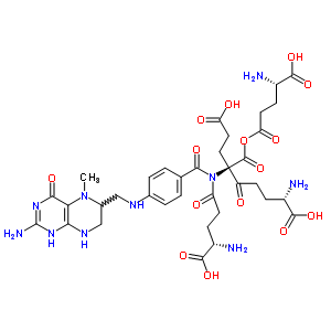 N-(N-(N-(N-(4-(((2--1,4,5,6,7,8--5-׻-4--6-ऻ)׻)))-L-gamma-Ȱ)-L-gamma-Ȱ)-L-gamma-Ȱ)-L-ȰY(ji)(gu)ʽ_50998-20-4Y(ji)(gu)ʽ