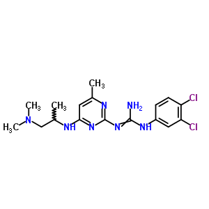 N-(3,4-ȱ)-N-[4-[[2-(׻)-1-׻һ]]-6-׻-2-]-ҽY(ji)(gu)ʽ_51386-95-9Y(ji)(gu)ʽ
