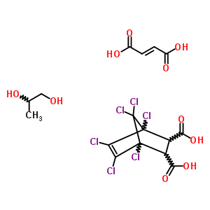 1,4,5,6,7,7--ph(hun)2.2.1-5-ϩ-2,3-c (2E)-2-ϩ 1,2-ۺY(ji)(gu)ʽ_52182-13-5Y(ji)(gu)ʽ