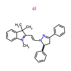 2-[2-(4,5--3,5--1H--1-)ϩ]-1,3,3-׻-3H-ȻY(ji)(gu)ʽ_52204-20-3Y(ji)(gu)ʽ