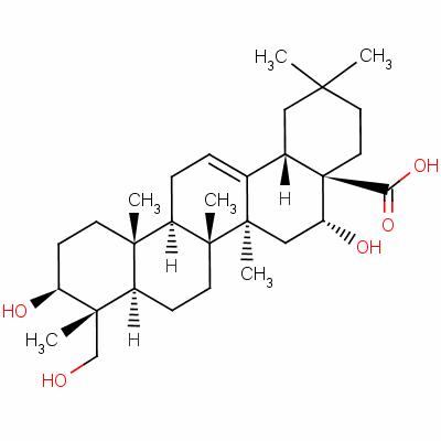 (3B,4A,16A)-3,16,23-uRչ-12-ϩ-28-Y(ji)(gu)ʽ_52936-64-8Y(ji)(gu)ʽ