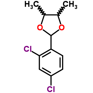 2-(2,4-ȱ)-4,5-׻-1,3-h(hun)Y(ji)(gu)ʽ_5436-70-4Y(ji)(gu)ʽ