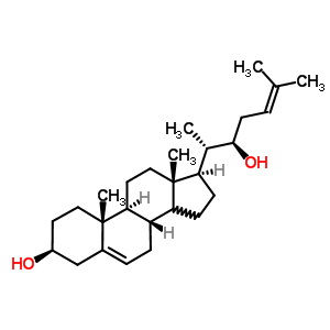 (3S,8S,9S,10R,13S,17R)-17-[(2S,3R)-3-u-6-׻-5-ϩ-2-]-10,13-׻-2,3,4,7,8,9,11,12,14,15,16,17-ʮ-1H-h(hun)ϩ[a]-3-Y(ji)(gu)ʽ_54604-98-7Y(ji)(gu)ʽ