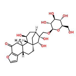 (3bS,7R)-7-[(beta-D-ǻ)׻]-4,5,6,7,8,9,10,10aalpha,10b,11-ʮ-6beta,7,10alpha-u-10bbeta-׻-5abeta,8beta-ט-5ah-h(hun)[5,6][2,1-b]߻-12(3bH)-ͪY(ji)(gu)ʽ_55465-97-9Y(ji)(gu)ʽ