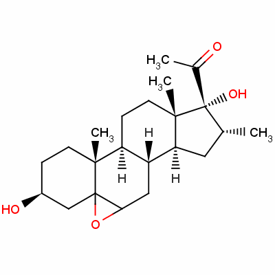 5alpha,6alpha-h(hun)-3beta,17-u-16alpha-׻-20-ͪY(ji)(gu)ʽ_56630-87-6Y(ji)(gu)ʽ
