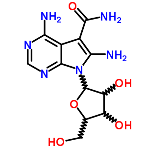 4,6--7-.beta.-D-߻ˁ-7H-[2,3-d]-5-Y(ji)(gu)ʽ_57071-59-7Y(ji)(gu)ʽ