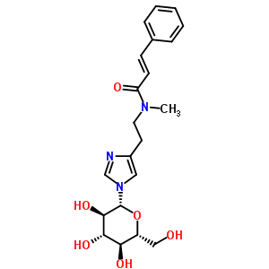 (2E)-N-[2-(1-b-D--1H--4-)һ]-N-׻-3--2-Y(ji)(gu)ʽ_5853-02-1Y(ji)(gu)ʽ