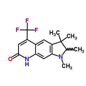 1,2,3,8-Ě-1,2,3,3-ļ׻-5-(׻)-7H-[3,2-g]-7-ͪY(ji)(gu)ʽ_58721-75-8Y(ji)(gu)ʽ