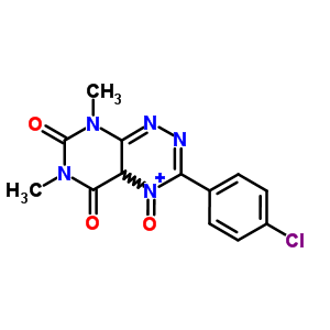 3-(4-ȱ)-6,8-׻-ल[5,4-e]-1,2,4--5,7(6H,8H)-ͪ 4-Y(ji)(gu)ʽ_59776-20-4Y(ji)(gu)ʽ