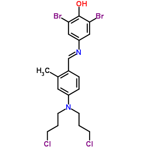 4-[[[4-[p(3-ȱ)]-2-׻]׻]]-2,6-屽}}Y(ji)(gu)ʽ_60625-61-8Y(ji)(gu)ʽ