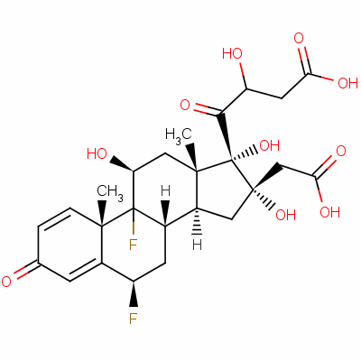 6beta,9--11beta,16alpha,17,21-u-1,4-ϩ-3,20-ͪ 16,21-()Y(ji)(gu)ʽ_60864-49-5Y(ji)(gu)ʽ