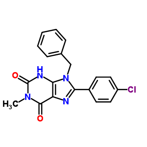 9-S-8-(4-ȱ)-1-׻-3H--2,6-ͪY(ji)(gu)ʽ_61080-49-7Y(ji)(gu)ʽ