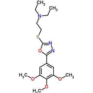N,N-һ-2-[[5-(3,4,5-)-1,3,4-f-2-]]ҰY(ji)(gu)ʽ_63698-57-7Y(ji)(gu)ʽ