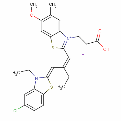 3-(2-Ȼһ)-2-[2-[(5--3-һ-3H--2-)׻]-1-ϩ]-6--5-׻f⻯Y(ji)(gu)ʽ_63870-54-2Y(ji)(gu)ʽ