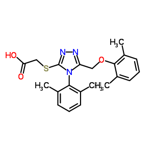 2-[[5-[(2,6-׻)׻]-4-(2,6-׻)-4H-1,2,4--3-]]-Yʽ_64013-65-6Yʽ