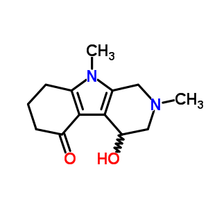 1,2,3,4,6,7,8,9-˚-4-u-2,9-׻-5H-ल[3,4-b]-5-ͪY(ji)(gu)ʽ_66842-71-5Y(ji)(gu)ʽ