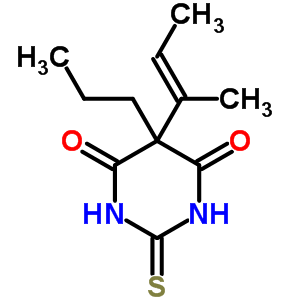 -5-(1-׻-1-ϩ)-5--2--4,6 (1H, 5H)-शͪY(ji)(gu)ʽ_66843-07-0Y(ji)(gu)ʽ
