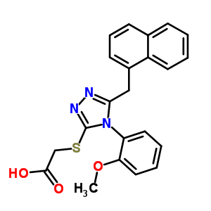 2-[[4-(2-)-5-(-1-׻)-1,2,4--3-]]Y(ji)(gu)ʽ_68614-64-2Y(ji)(gu)ʽ