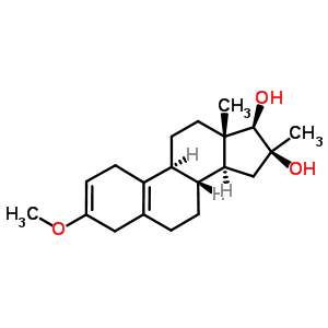 (8S,9s,13s,14s,16s,17r)-3--13,16-׻-4,6,7,8,9,11,12,14,15,17-ʮ-1H-h(hun)첢[a]-16,17-Y(ji)(gu)ʽ_6968-86-1Y(ji)(gu)ʽ