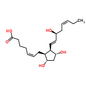 (5Z,8beta,9alpha,11alpha,13E,15S,17Z)-9,11,15-uǰ-5,13,17-ϩ-1-Y(ji)(gu)ʽ_7045-31-0Y(ji)(gu)ʽ