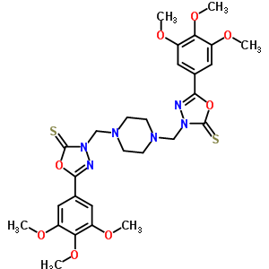 3-[[4-[[2--5-(3,4,5-)-1,3,4-f-3-]׻]-1-]׻]-5-(3,4,5-)-1,3,4-f-2-ͪY(ji)(gu)ʽ_70705-21-4Y(ji)(gu)ʽ