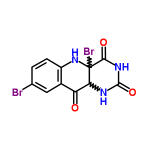 4a,8--1,4a,5,10a-Ěल(5,4-b)-2,4,10(3H)-ͪY(ji)(gu)ʽ_7251-43-6Y(ji)(gu)ʽ