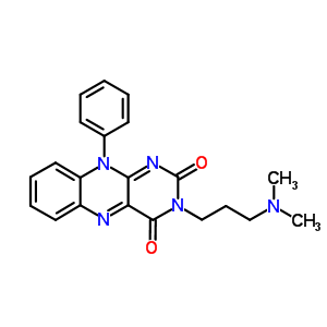 3-[3-(׻)]-10--[g]-2,4(3h,10h)-ͪY(ji)(gu)ʽ_72900-23-3Y(ji)(gu)ʽ