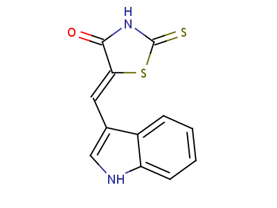 (5Z)-5-(1H--3-׻)-2---4-ͪY(ji)(gu)ʽ,73855-59-1Y(ji)(gu)ʽ